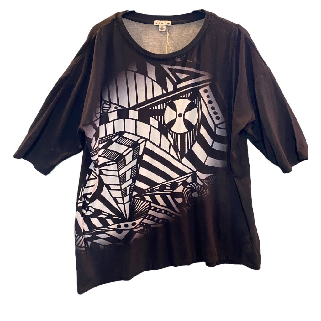 Lemon Grass Bamboo Tee Nwt
